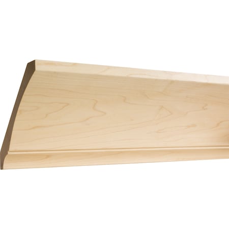 Hardware Resources Hard Maple, 96" L, 6" H, Unfinished CONCR6-HMP